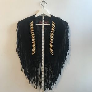 Fabulous fringe cape/vest